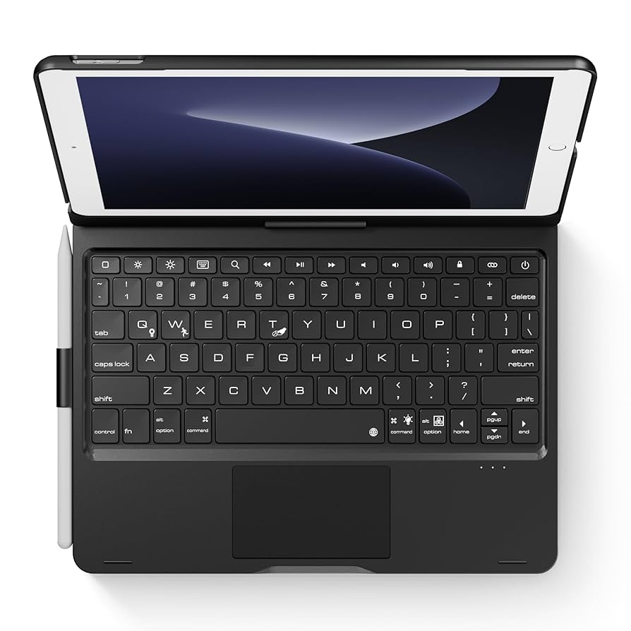 Amazon.com: edaiser Swivel Keyboard Case for iPad 10.2 inch